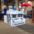 manual concrete block machine moving  block making machine in plant